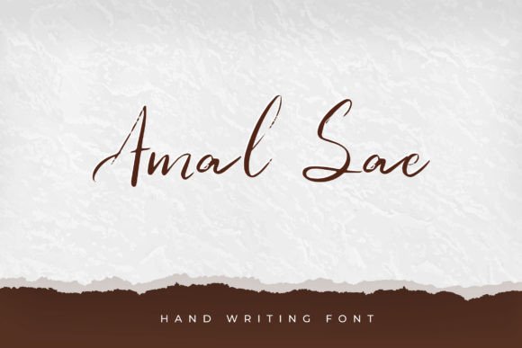 Amal Sae: A Font for Polished Branding