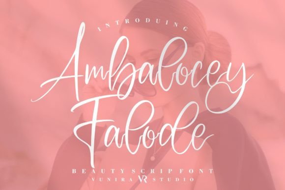 Ambalocey Falode: A Magical Script Font