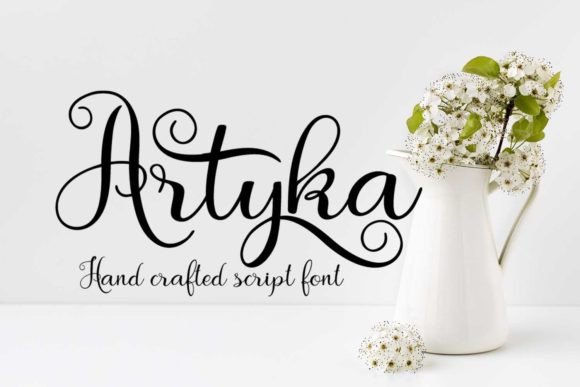 Artyka: A Feminine Handwritten Font for Creative Projects
