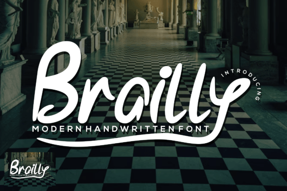 Brailly: A Stylish Font for Business