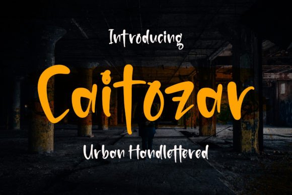 Caitozar: A Handwritten Font That Feels Like a Thoughtful Editorial Choice