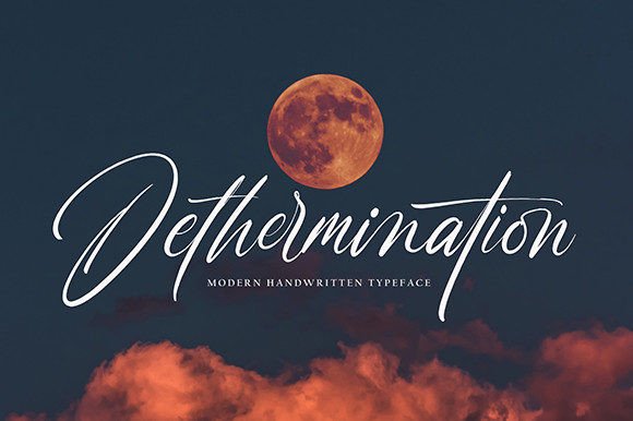 Dethermination: A Font for Polished Branding