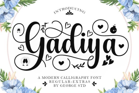 Gadiya: A Flowing Script for Creative Campaigns