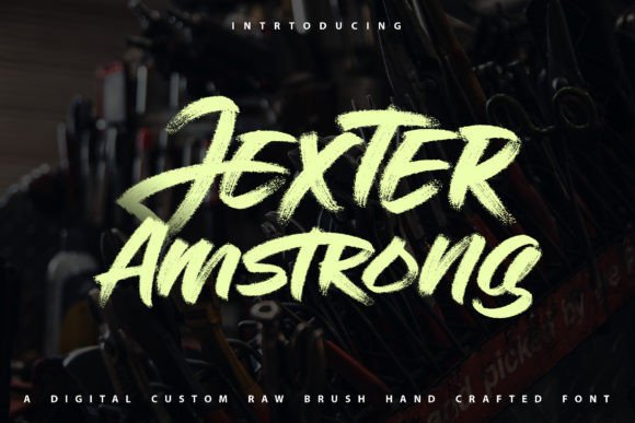 Jexters Amstrong: A Font for Business Style