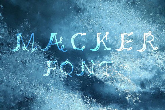 Macker Font: Handwritten Elegance for Web Design