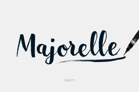 Majorelle: A Script Font for Creative Projects