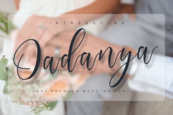 Oadanya: A Bold Handwritten Font