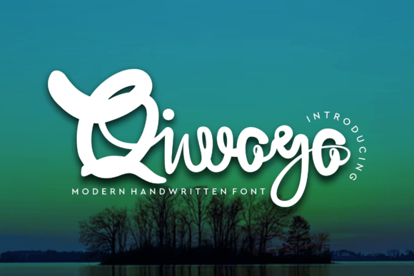 Qiwoyo: A Classy Handwritten Font