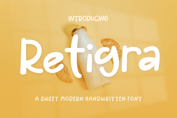 Retigra: A Bold Font for Branding