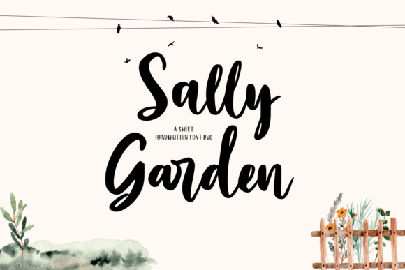 Sally Garden: A Sweet Font for Business Branding