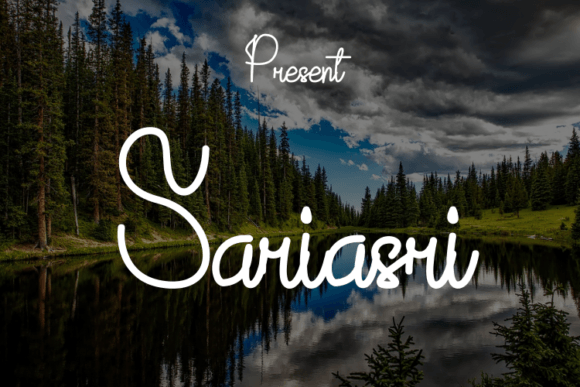 Sariasri: A Script Typeface for Impactful Campaigns