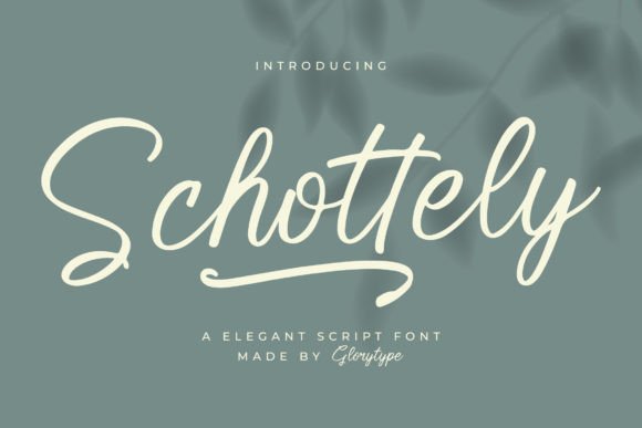 Schottely: Elegant Script Font for Impactful Campaigns